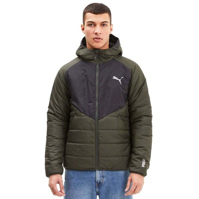 

Puma Warmcell Padded Jacket Mens Size  Пальто Куртки Верхняя одежда 582168-70, Зеленый, Puma Warmcell Padded Jacket