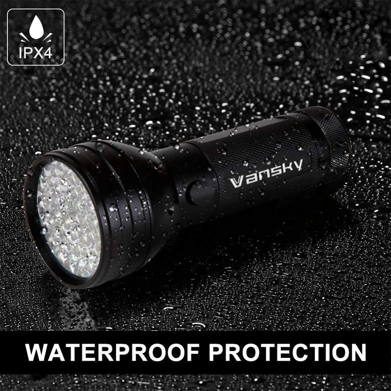 UV Flashlight Black light UV Lights , Vansky 51 LED Ultraviolet Blacklight Pet U