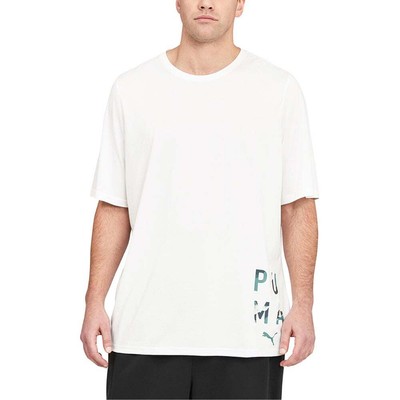 

Puma Train Graphic Crew Neck Short Sleeve TShirt Big Tall Mens Size  Casua, Белый, Puma Train Graphic Crew Neck Short Sleeve TShirt Big Tall