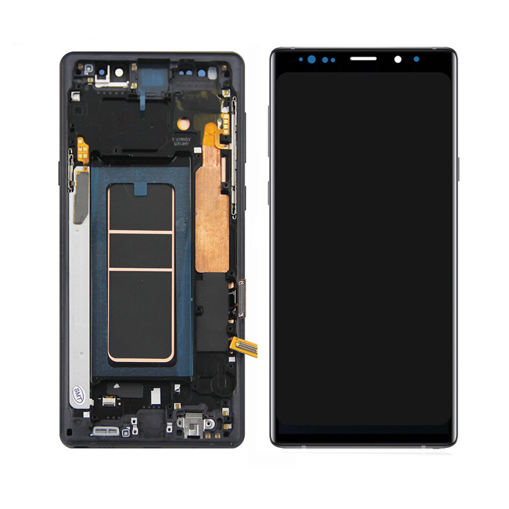 For Samsung Galaxy Note 9 OLED LCD Display Screen Digitizer Assembly with Frame.