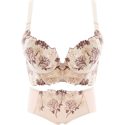 Feminized bh Lady Bras Set Push Up Bra Underwire Brassiere Boost Padded Lingerie