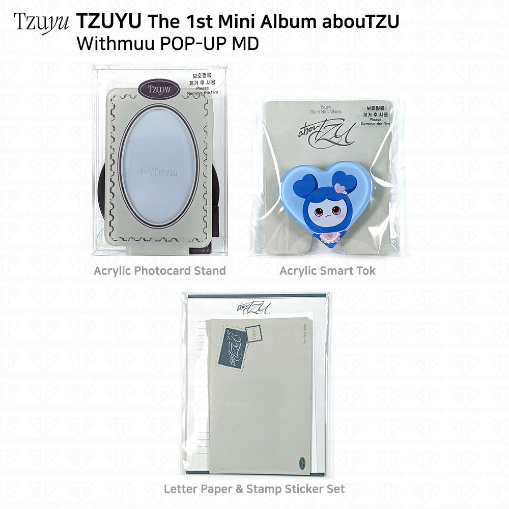 アイドル TWICE ACRYLIC PHOTOCARD STAND TWICE 9th Anniversary Home9Round PopUp Store MD Photocard