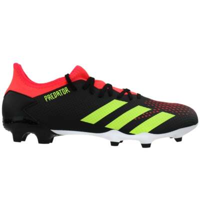 

Мужские футбольные бутсы Adidas Predator 20.3 с твердым покрытием, размер 12 D, спортивные, Черный, adidas Predator 20.3 Firm Ground Soccer Cleats