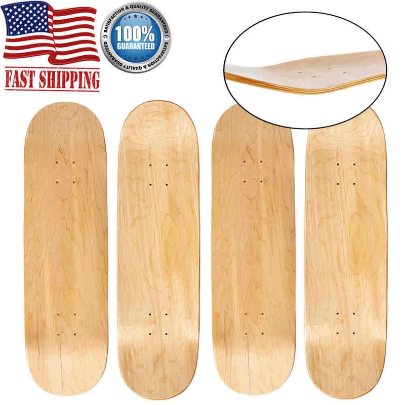 Maple Blank  Deck Board Diy Hand-painted Longboard