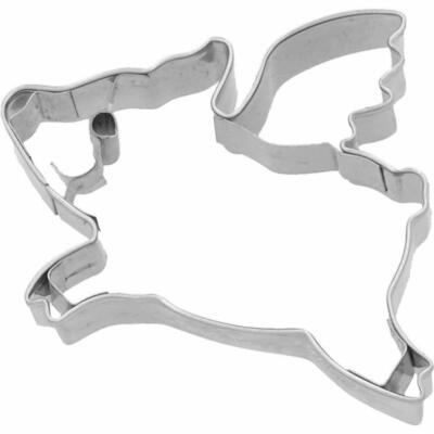 Birkmann Ausstechform Schwein mit Flügeln Ausstecher Plätzchenform Edelstahl 7cm