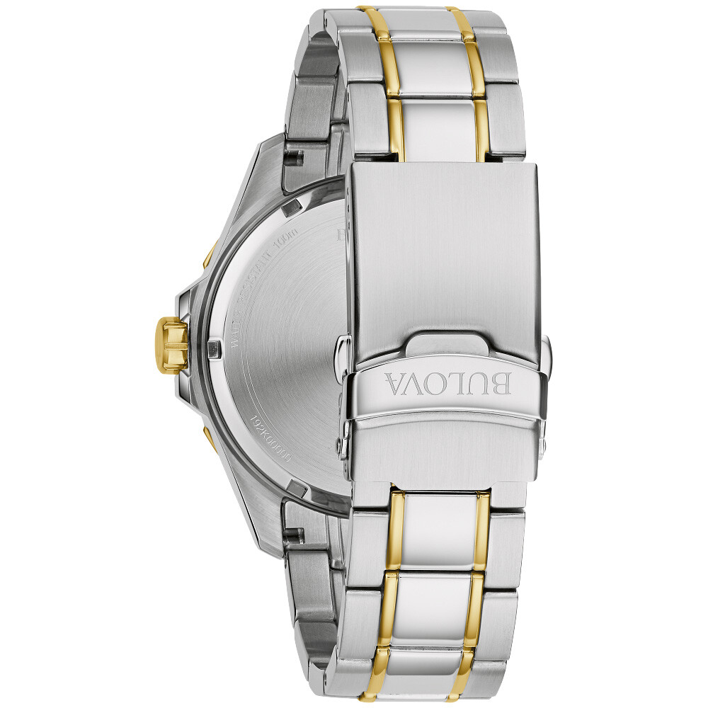Pre-owned Bulova 98b384 Marine Star Series B 43mm Mens Watch