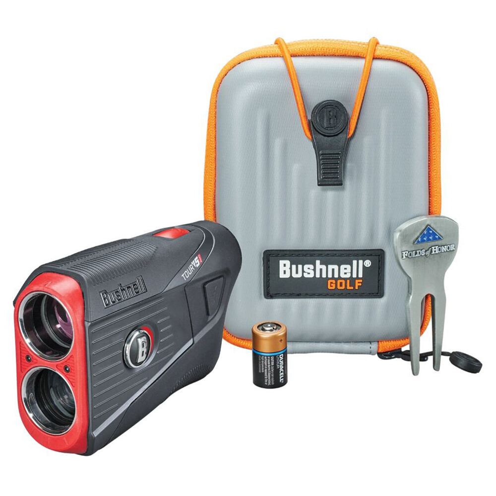 Bushnell Tour V5 Shift Golf Laser Rangefinder Patriot Pack