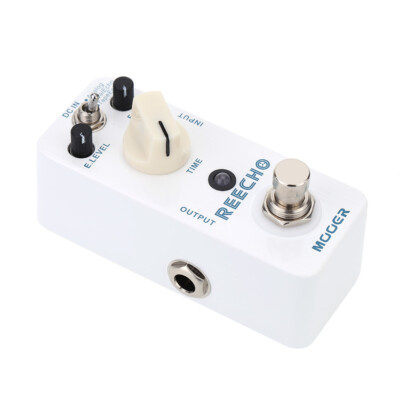 Mooer Reecho Micro Digital Delay Guitar Bass Echo Effect Pedal True Bypass 