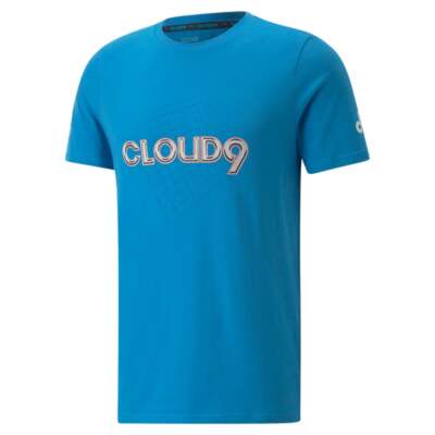 

Мужские синие повседневные топы Puma Cloud9 Logo с круглым вырезом и короткими рукавами 53667904, Синий, Puma Cloud9 Logo Crew Neck Short Sleeve T-Shirt