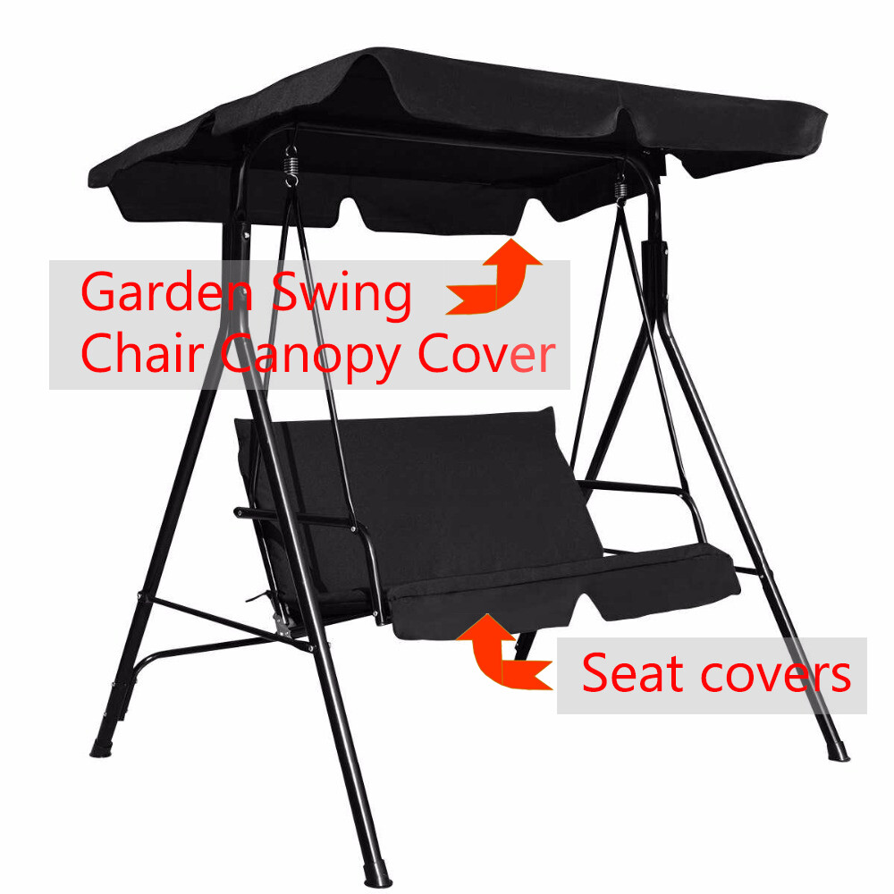 Details About Replacement Canopy Spare Cover For Garden Swing Hammock Seat Sun Shade