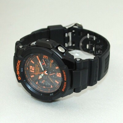 Pre-owned Casio G-shock Sky Cockpit Solar Radio Multiband 6 Gw-3000b-1ajf Watch Japan