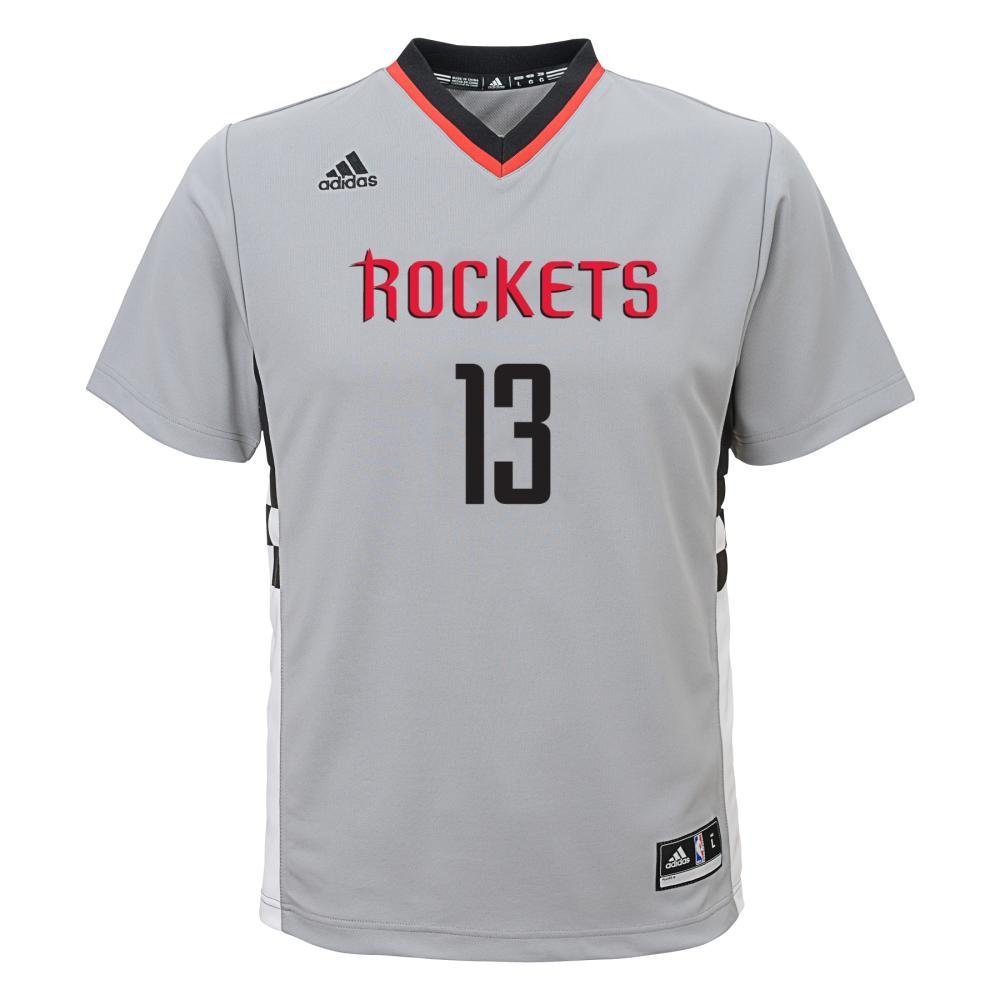 men's houston rockets james harden adidas black alternate replica jersey
