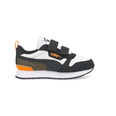 

Кроссовки Puma R78 V без шнуровки для маленьких мальчиков, размер 3,5 М, повседневная обувь 37361723, Белый, Puma R78 V Slip On Toddler