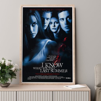 I Know What You Did Last Summer 1997 Movie Poster Wall Decor Art Print Canvas