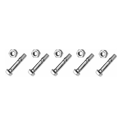 5 Pk Shear Pin & Nut fits MTD 710-0891 710-0891 910-0891 Auger Drive Snowblowers