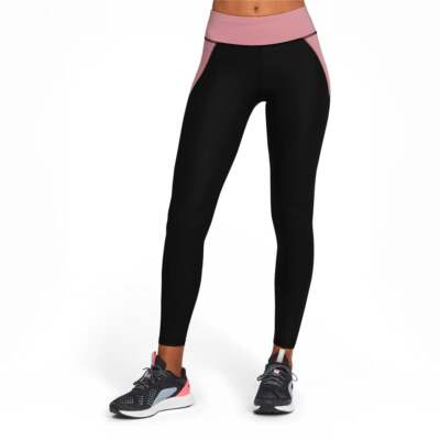 

Puma Studio Lace High Rise Athletic Leggings Womens Size  Athletic Casual 5195, Черный, Puma Studio Lace High Rise Athletic Leggings