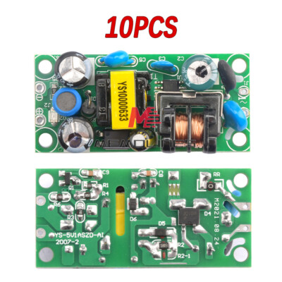 10PCS 5V 1A AC-DC Power Supply Converter Step Down Module Adaptor Transformer