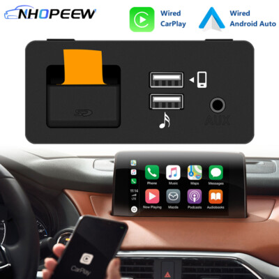 Carplay Adapter Android Auto USB HUB Retrofit kit For Mazda 2 3 6 CX-3 CX-5 CX-9