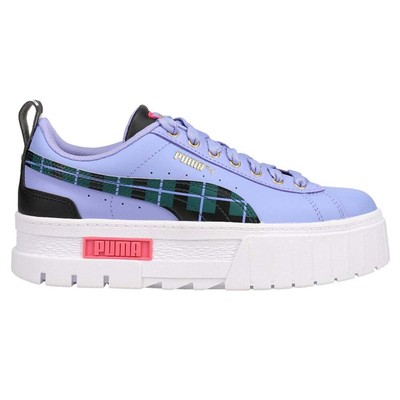 

Puma Mayze 90S Prep Jr Boys Фиолетовые кроссовки Повседневная обувь 38608502, Фиолетовый, Puma Mayze 90S Prep Jr