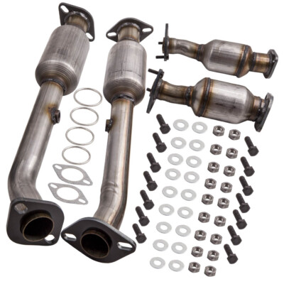 4PCS For 2006-2014 Nissan Xterra V6 4.0L Complete Kit Catalytic Converter Set