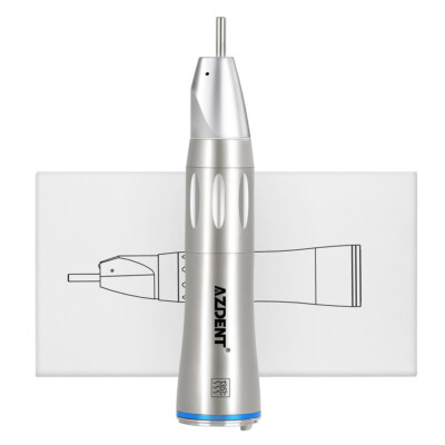 AZDENT Dental 1:1 Optic Fiber inner water Low Speed Straight Nose Handpiece