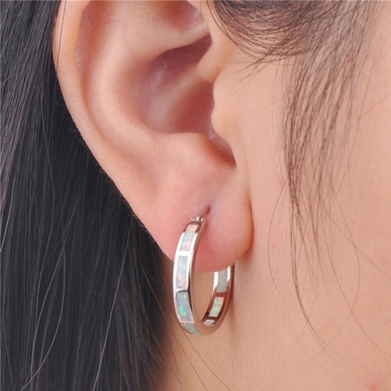 Earrings Healthy Stimulation Acupoint Weight Loss Hoop Slimming Earring
