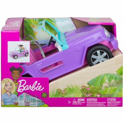 Barbie車ピンク Barbie Convertible 2-Seater Vehicle, Pink Car with Rolling