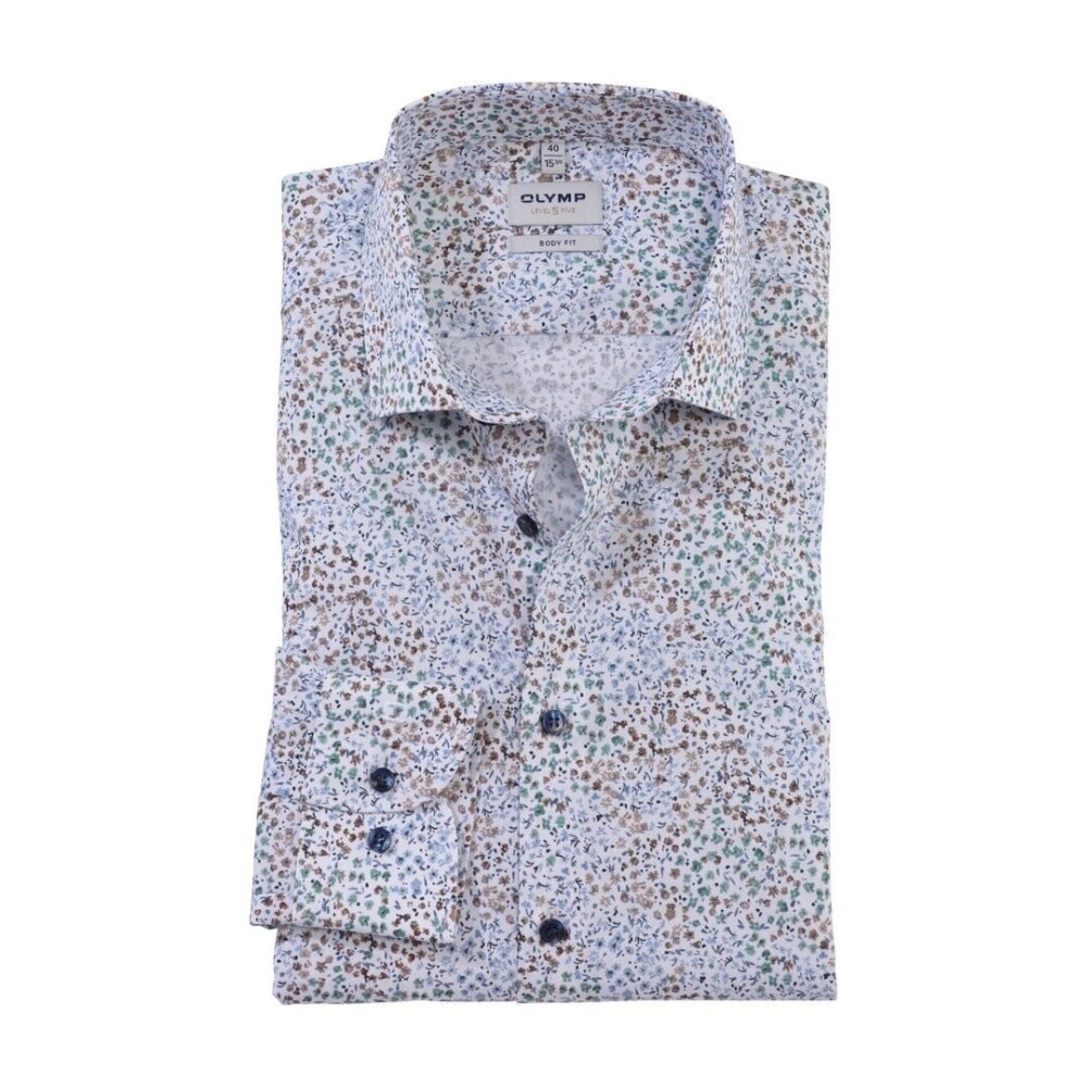 Venti Camicia business tinta unita Modern Fit, bianco, 48
