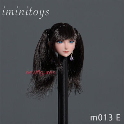 Iminitoys 1:6 M013E Anime Girl Head Model For 12inch Female PH TBL Figure Body