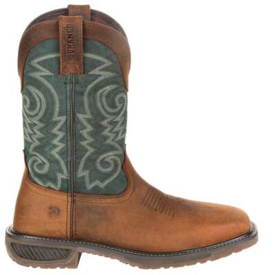 

Durango Workhorse Western Steel Toe Electric Hazard Work Mens Brown, Green W, Durango Workhorse Western Steel Toe Electrical Hazard Work