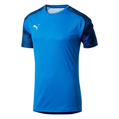 

Футболка Puma Cup Training Crew Neck с короткими рукавами для мальчиков Молодежная синяя 656024-2, Синий, Puma Cup Training Crew Neck Short Sleeve Soccer Jersey Youth