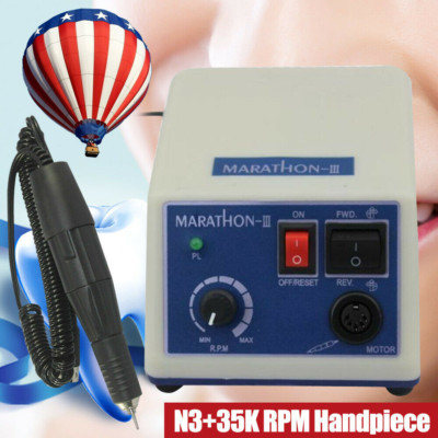 Dental Marathon Type Electric Micromotor Polishing Unit 35K RPM Motor Handpiece 