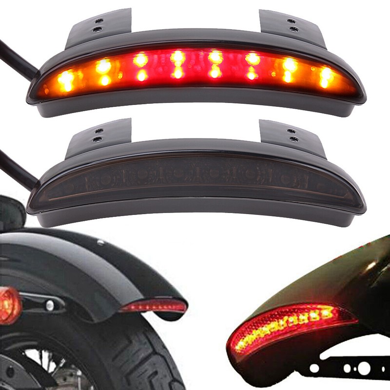 Fender Edge LED License Plate Brake Turn Signal Tail Light for