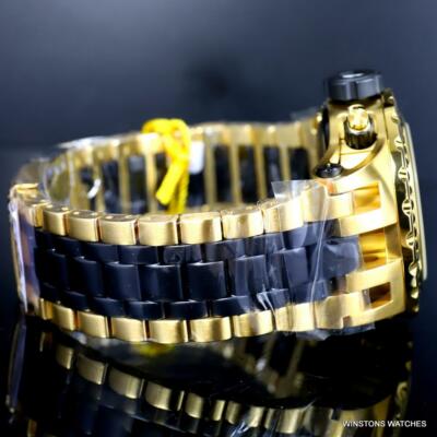 Pre-owned Invicta Reserve Jt Subaqua Specialty 5ctw Spinel Gold Plated 52mm Watch