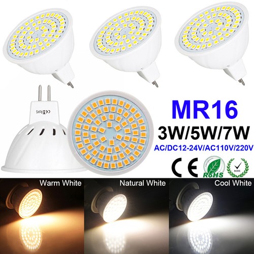 MR16 GU5.3 6W 12V AC DC Dimmable LED Spotlight Light Bulb 500lm 50W Lamp YAYZA
