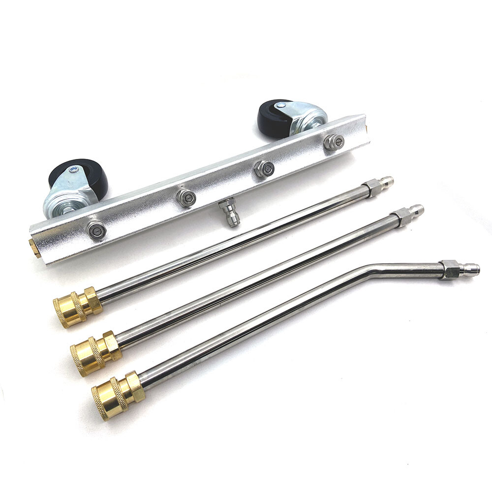 Pressure Washer Undercarriage Cleaner Under Car Wash 30° Angled Extension Wand