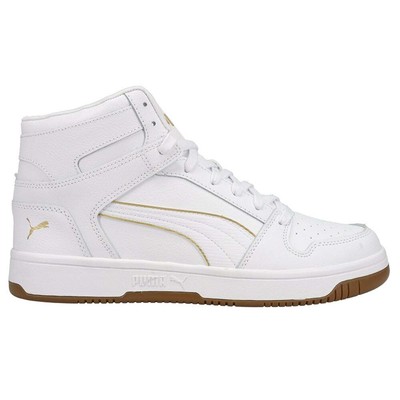 

Мужская белая повседневная обувь Puma Rebound Layup Lux 388238-01, Белый, Puma Rebound Layup Lux