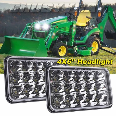 2X LED Headlight For John Deere 6330,6415,6420,6430,6615,6715 AL152328 TL6420