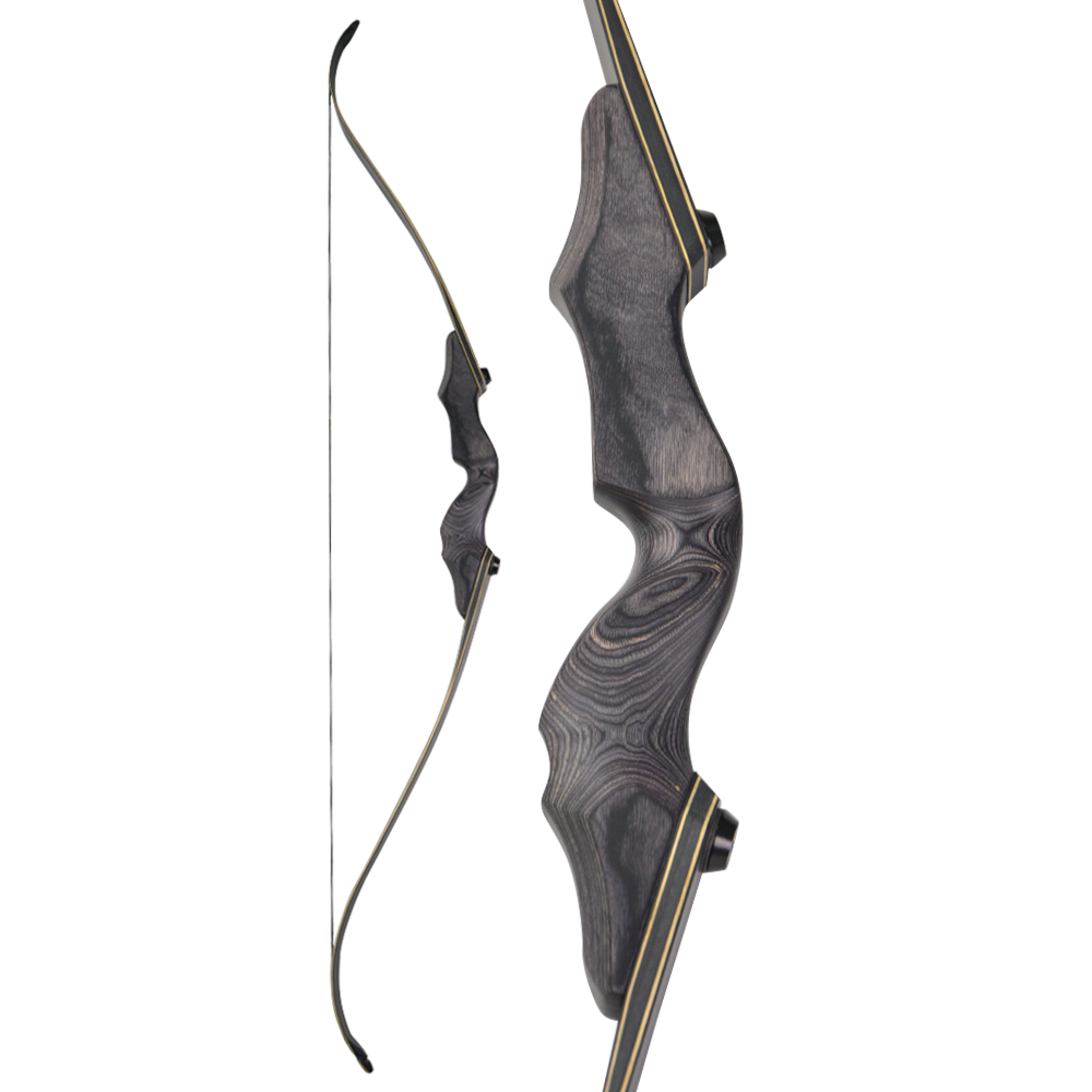 60" Recurve Bow Takedown 3060lbs Archery RH Hunting Bamboo Core Limbs