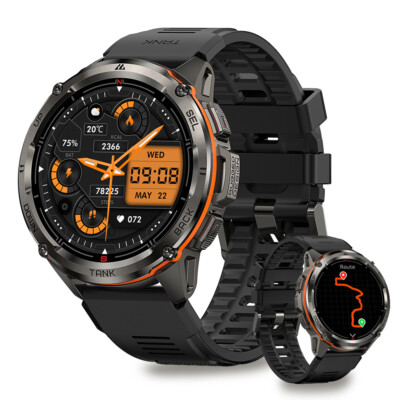 KOSPET TANK T3 Ultra GPS Smart Watch Men 470mAh 50M Waterproof AMOLED Display
