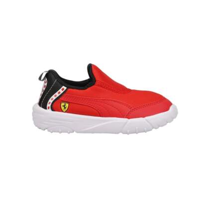 

Puma Ferrari Bao Kart Slip On Sneaker Toddler Boys Красные кроссовки Повседневная обувь 307, Красный, Puma Ferrari Bao Kart Slip On Sneaker Toddler
