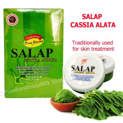 100% Herbs Traditional Cassia Alata Leave Skin Disease Treatment Salap Medicine