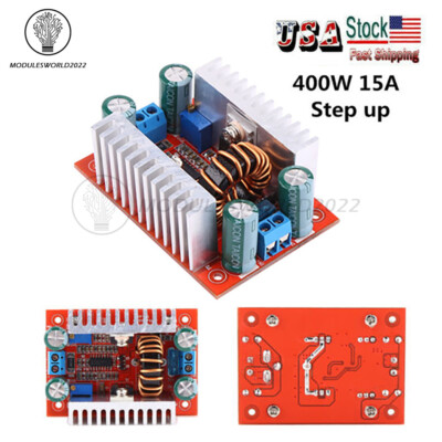 10/12/15/20A 150/250/300/400/1200W DC-DC Converter Buck Boost Step up  down US