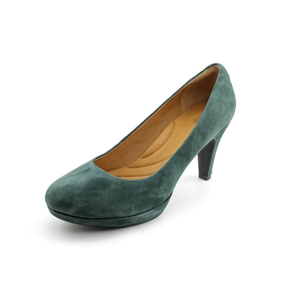 Camurça Indigo by Clarks Feminino Salto Alto