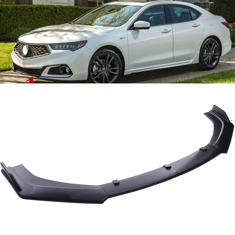 For Acura TLX 20182021 Front Bumper Lower Lip Spoiler Splitter Glossy