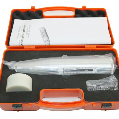 Zc3-a Portable Concrete Hammer Rebound Tester Schmidt Ndt Concrete Resiliometer