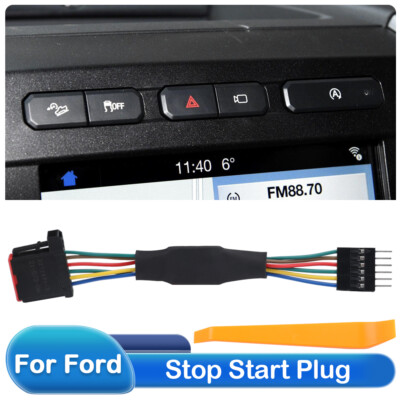 Automatic Stop Start Engine Eliminator Canceller Plug Tools For RHD Ford F150