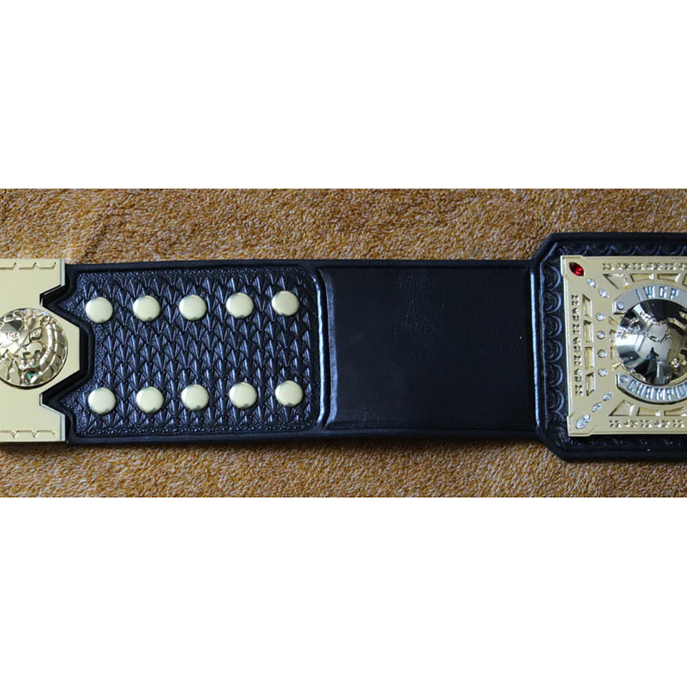 IWGP World Heavyweight Wrestling Championship Tittle Belt Replica 2mm/4mm zinc - Picture 3 of 6