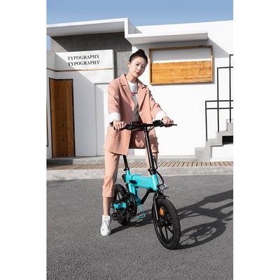 Xiaomi HIMO Z16 Elektrofahrrad Mountainbike EBike Faltbar 25 kmh 250W 36V Blau
