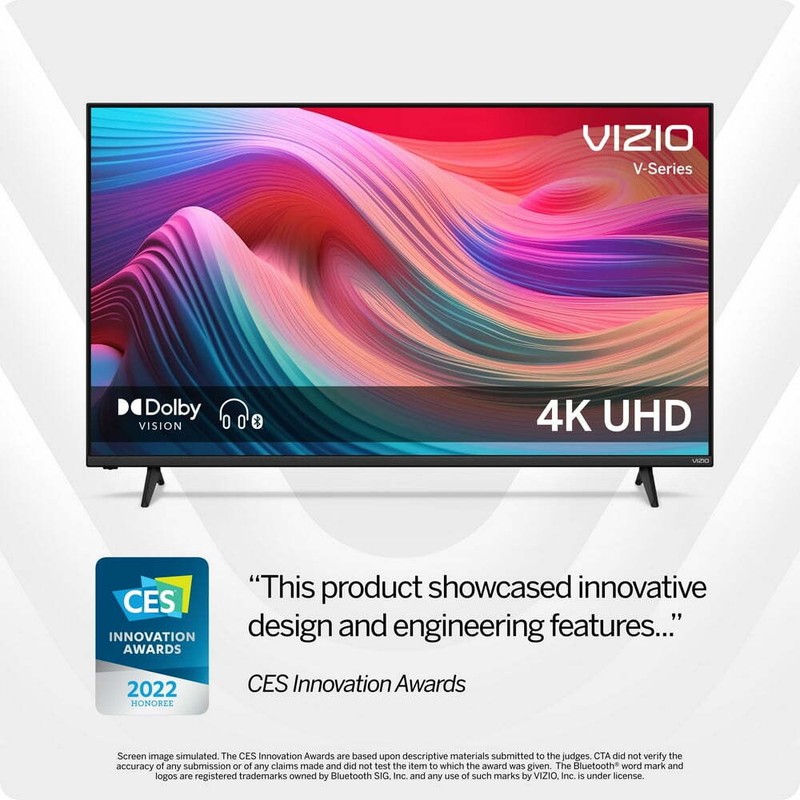 Vizio 50" Class V-Series 4K UHD LED Smart TV Voice Remote HDMI V-Gaming Engine